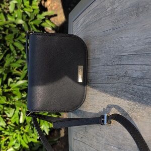 Kate Spade NWOT Small Black Saffiano Leather Crossbody Bag 7 X 5.5